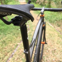 Long distance saddle @brooksengland Cambium C13, gravel approuved!