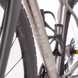 Titanium gravel bike frame.