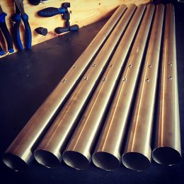 #allroad #titanium main tubes