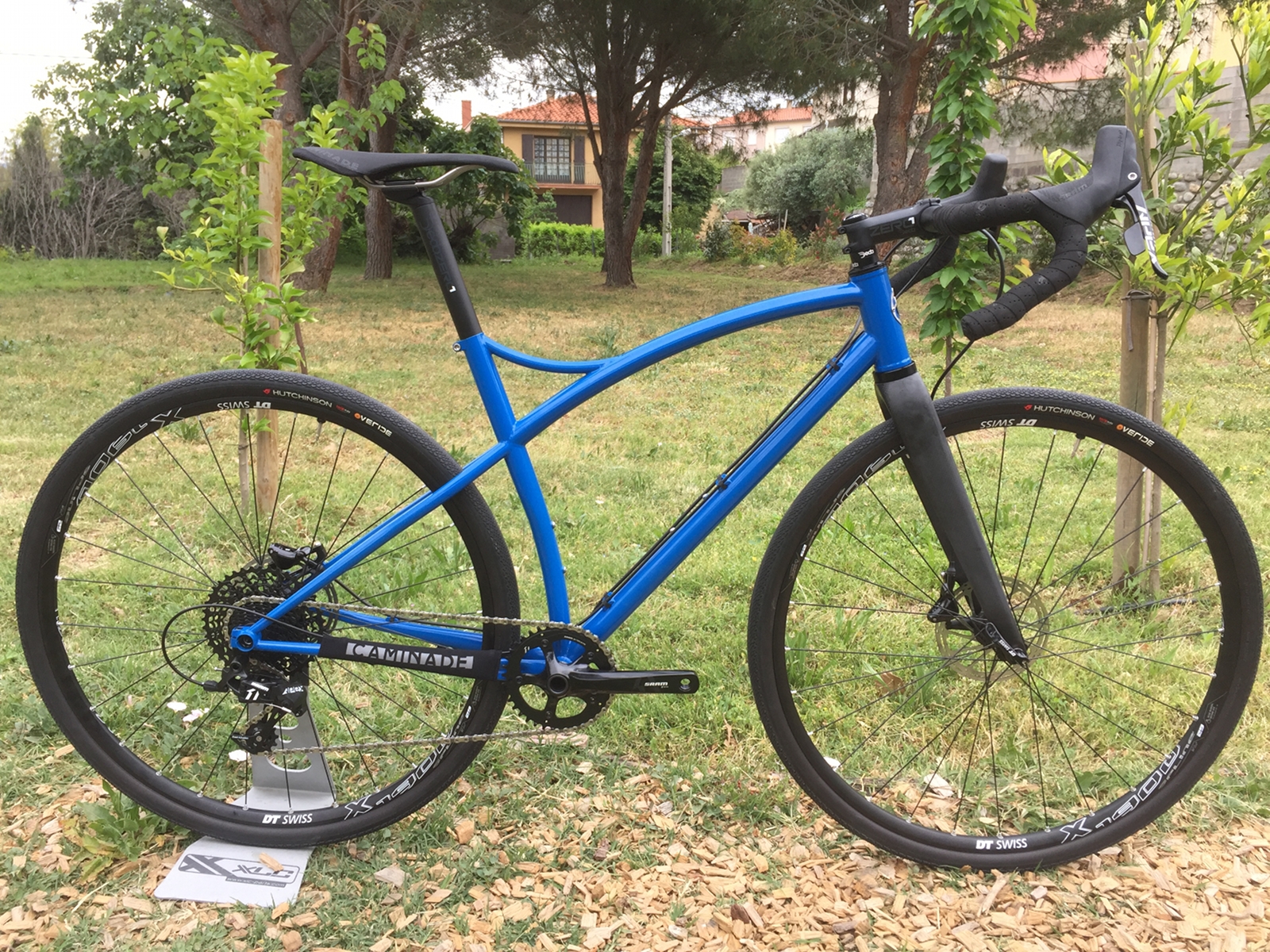 Le vélo Gravel de Bernard en Sram Apex 1 Le vélo Gravel de Bernard en Sram Apex 1