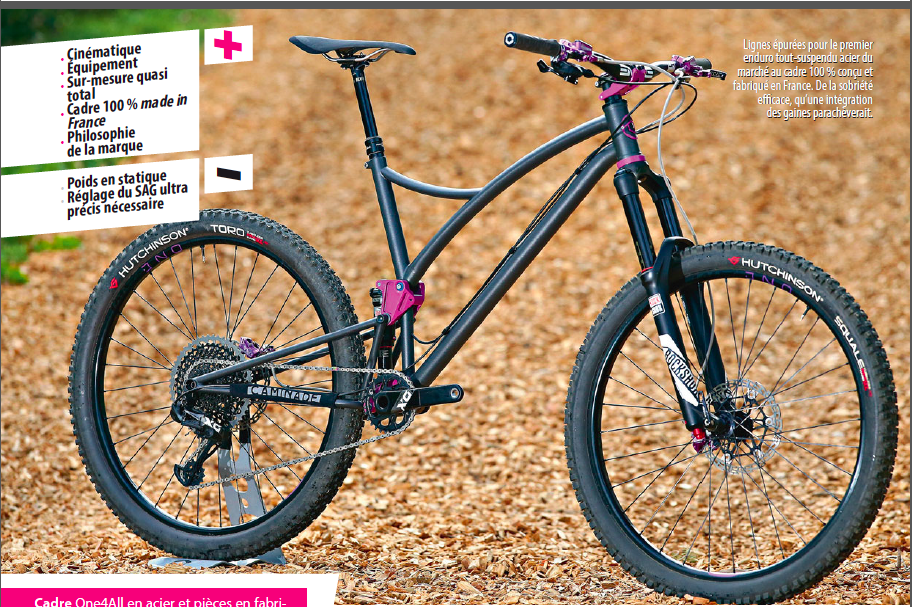 Lisez l'essai du One4All V2 dans BIKE Lisez l'essai du One4All V2 dans BIKE
