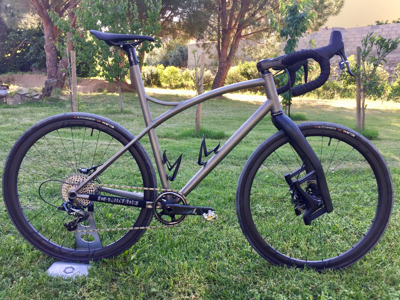 Velo gravel titane Velo gravel titane
