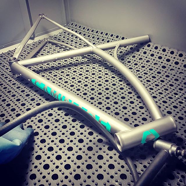 sandblasting #titanium sandblasting #titanium