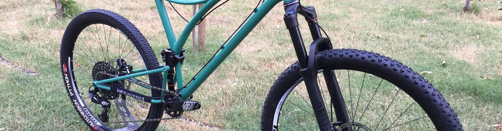 Le VTT One4All 297 acier de Guillaume Le VTT One4All 297 acier de Guillaume