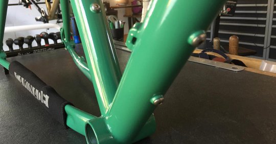 mount bottle cage under downtube