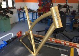 Hélène's gravel bike