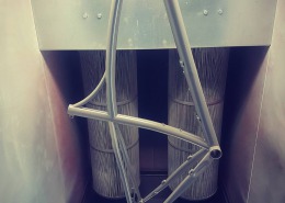 #powdercoating acier métallisé