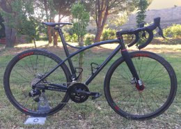 Le vélo Route66 E-Tap d'Aristide Bègue