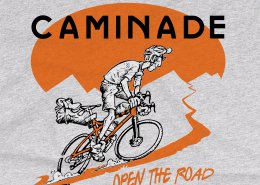 Unique gravel bike tee-shirt