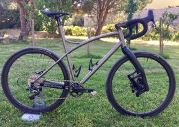 Claude titanium Gravel bike