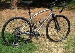 Gerard custom fit titanium gravel bike