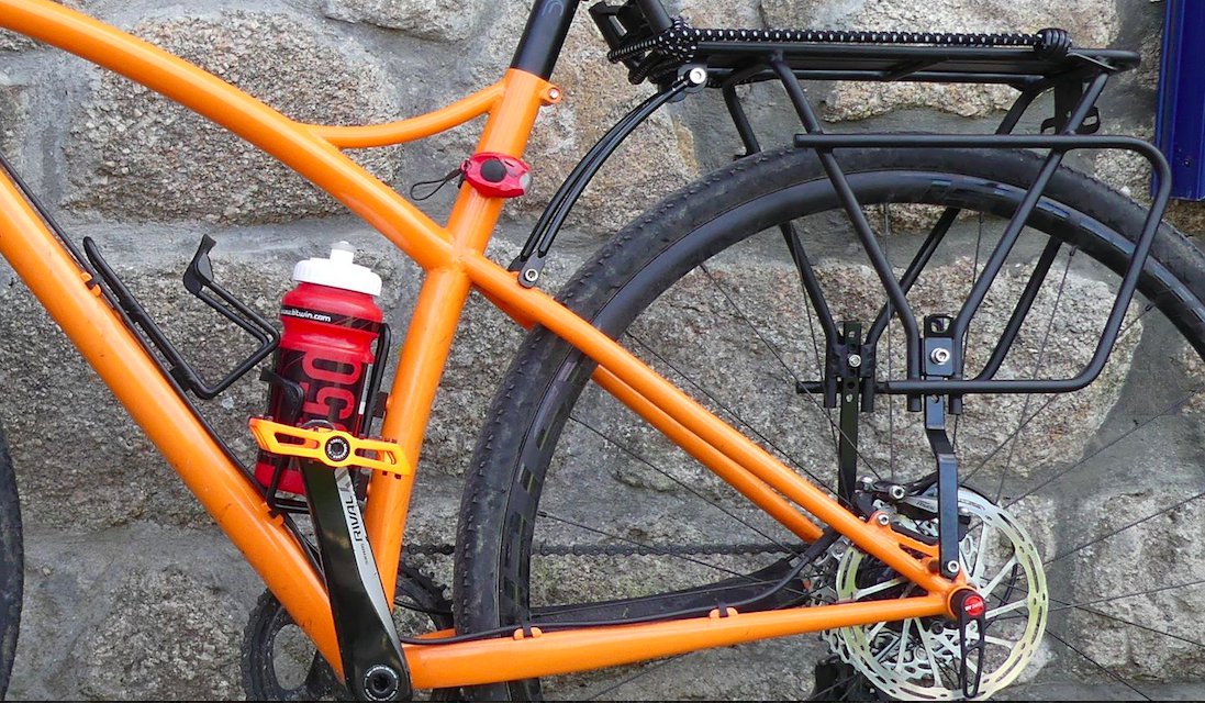 gravel bike rear rack
