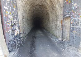 L'entre du tunnel du Parpaillon  2640m d'altitude