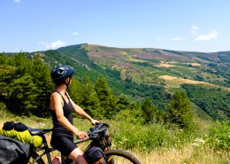 Vlo, tente et couches : litinrance dans les Cvennes