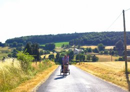 Vlo, tente et couches : litinrance dans les Cvennes