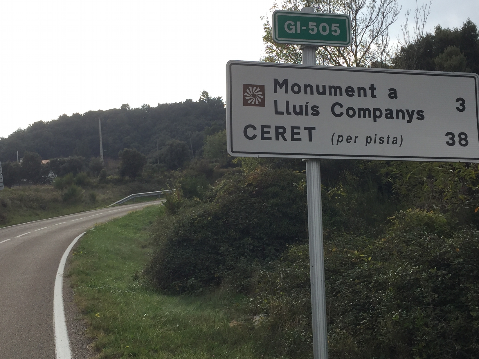 route gravel Ceret
